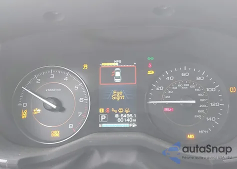 2018 Subaru Crosstrek 2.0I Premium z USA, uszkodzony, nr VIN JF2GTADC0J8270415